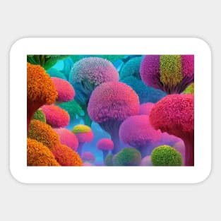 Art Flower Garden Sticker